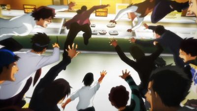 ネバれ、納豆オクラ丼ぶっかけチーズトッピング弁当 440kcal