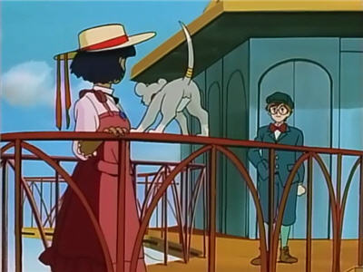 エッフェル塔の少女