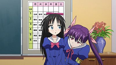 初登校で大騒ぎ