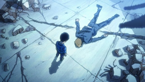 モブと霊幻～巨大ツチノコ現るの巻～