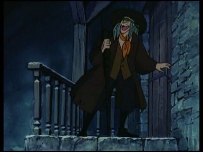 振りおろされた松葉杖