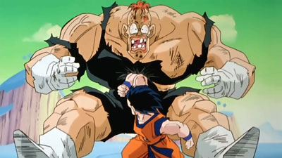 孫悟空ついに到着! 蹴散らせギニュー特戦隊