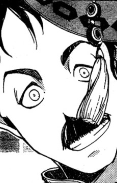 飾り帽子のイブラヒム総督